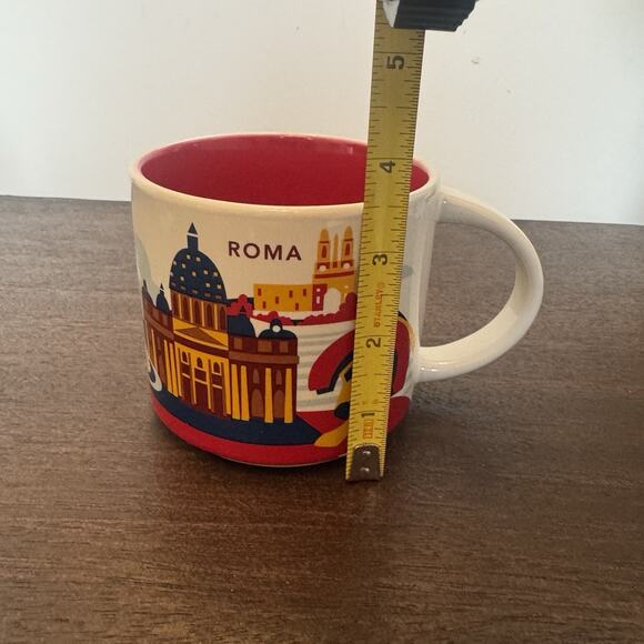 NEW 2 Starbucks Coffee Mug Roma and Italy "You Are Here" YAH Boxed 14 oz Rome - Picture 8 of 15